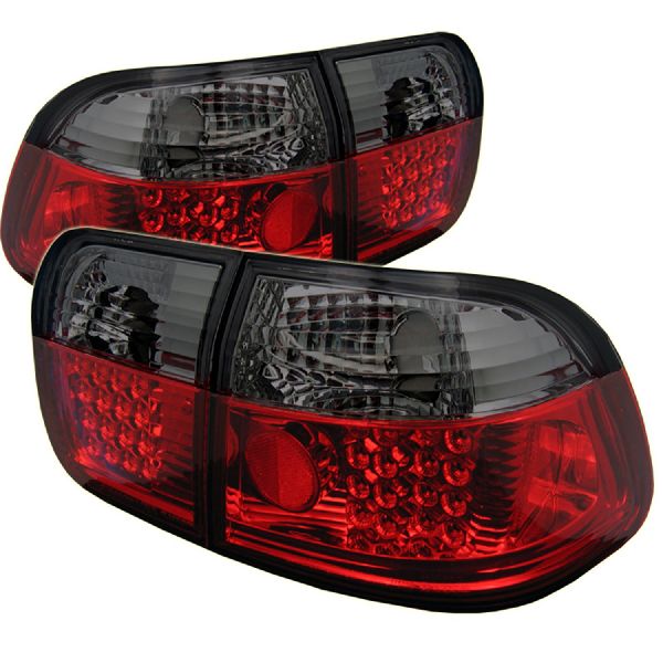 1996-1998 Honda Civic Tail Light Set (Spyder)