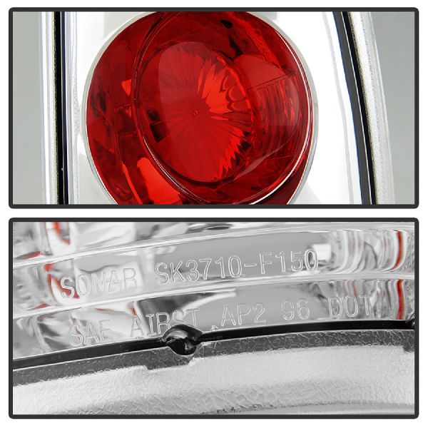 1999-2007 Ford F-550 Super Duty Tail Light Set (Spyder)