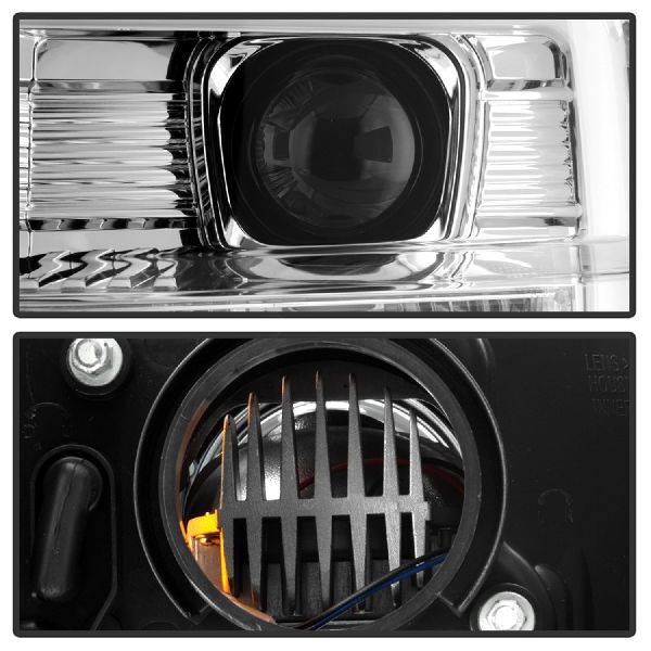 2008-2010 Ford F-250 Super Duty Headlight Set (Spyder)