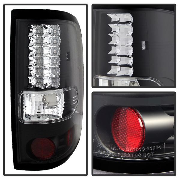 2004-2008 Ford F-150 Tail Light Set (Spyder)