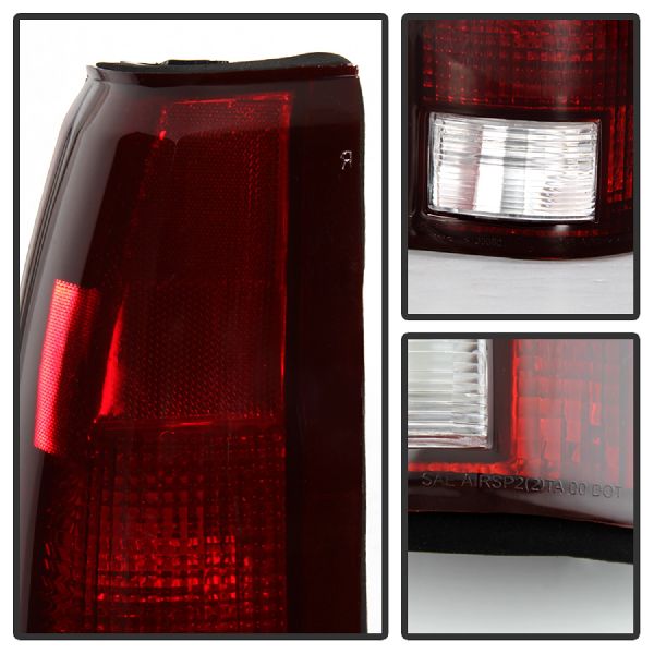 1999-2001 GMC Sierra 2500 Tail Light Set (Spyder)