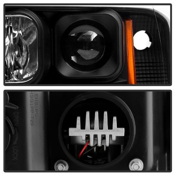2002-2005 Dodge Ram 1500 Headlight Set (Spyder)