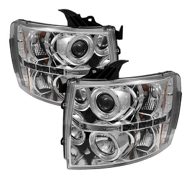 2007-2013 Chevrolet Silverado 1500 Headlight Set (Spyder)