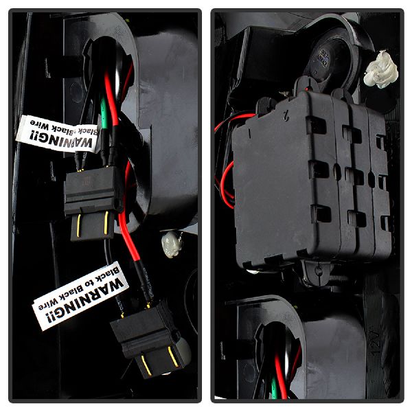 2003-2004 GMC Sierra 2500 Tail Light Set (Spyder)