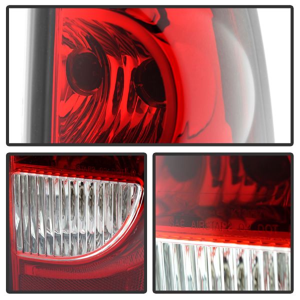 2003-2004 Chevrolet Silverado 2500 Tail Light Set (Spyder)