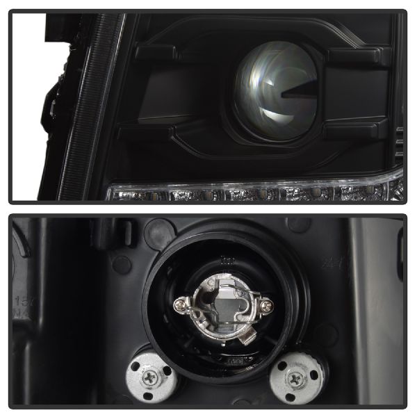 2007-2013 Chevrolet Silverado 1500 Headlight Set (Spyder)