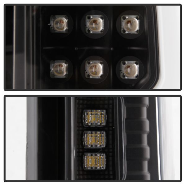 2019-2020 Chevrolet Silverado 1500 Tail Light Set (Spyder)