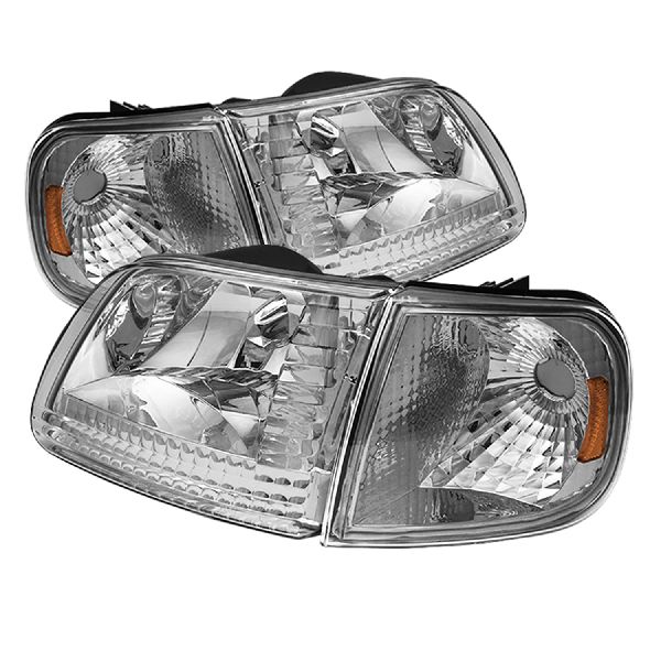 1997-2003 Ford F-150 Headlight Set (Spyder)
