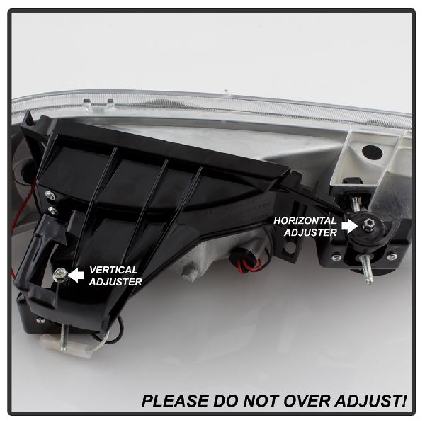 1999-2002 Chevrolet Silverado 2500 Headlight Set (Spyder)