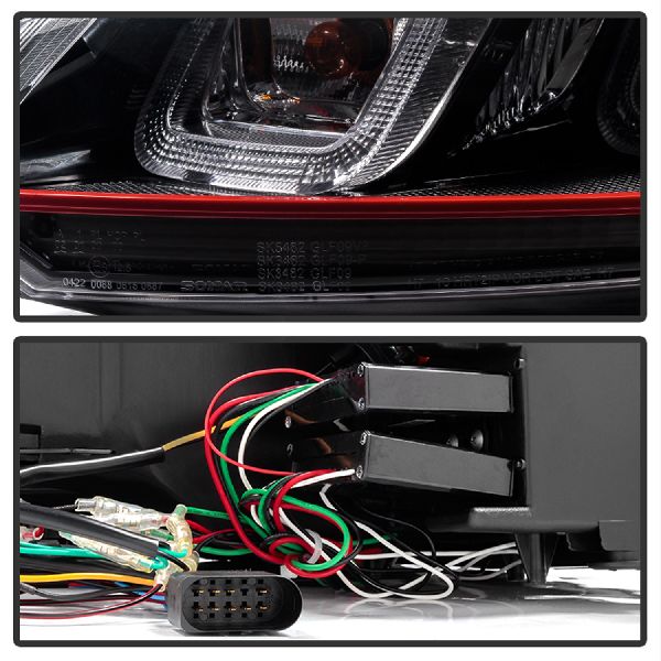 2010-2013 Volkswagen Golf Headlight Set (Spyder)