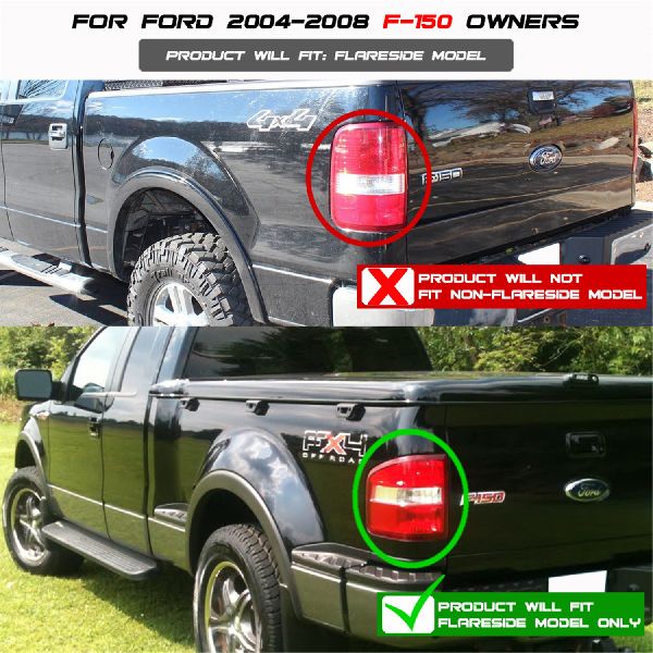 2004-2008 Ford F-150 Tail Light Set (Spyder)