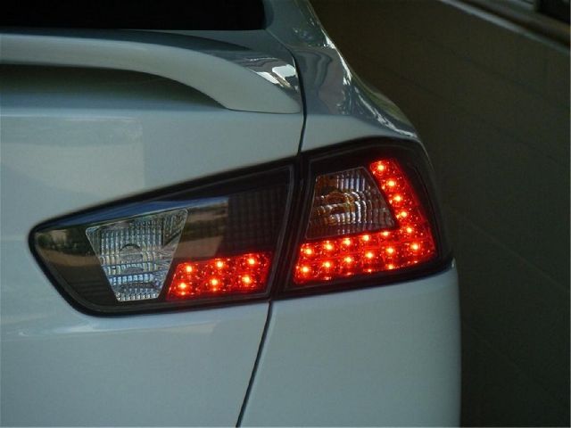 2008-2014 Mitsubishi Lancer Tail Light Set (Spyder)