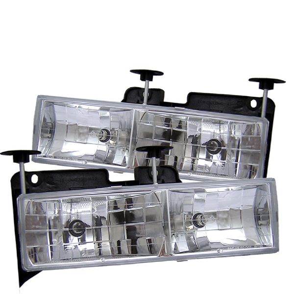 1992-1994 GMC Jimmy Headlight Set (Spyder)