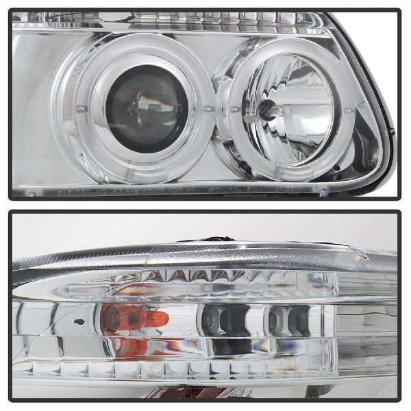 1995-2001 Ford Explorer Headlight Set (Spyder)