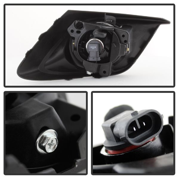 2014-2016 Mazda 3 Fog Light Assembly (Spyder)