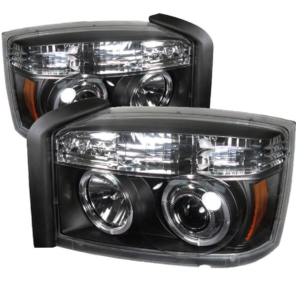 2005-2007 Dodge Dakota Headlight Set (Spyder)
