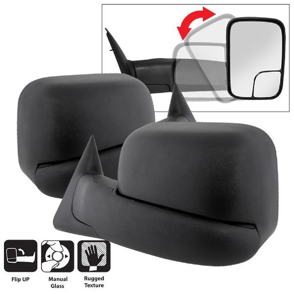 1994-2001 Dodge Ram 1500 Door Mirror Set (Spyder)