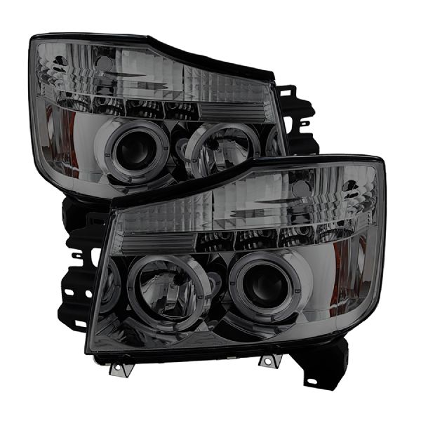 2004 Nissan Pathfinder Armada Headlight Set (Spyder)
