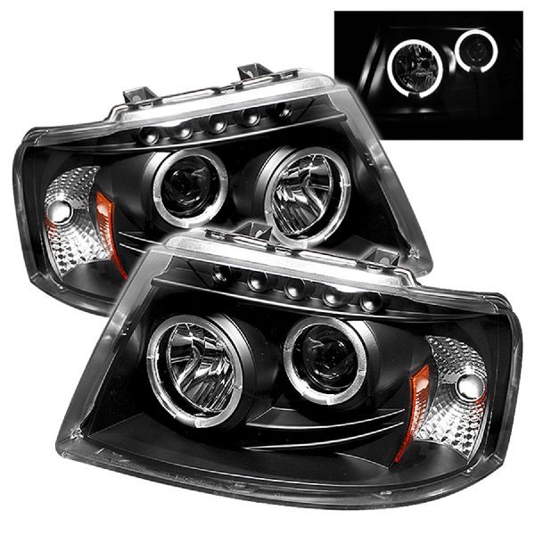 2003-2006 Ford Expedition Headlight Set (Spyder)