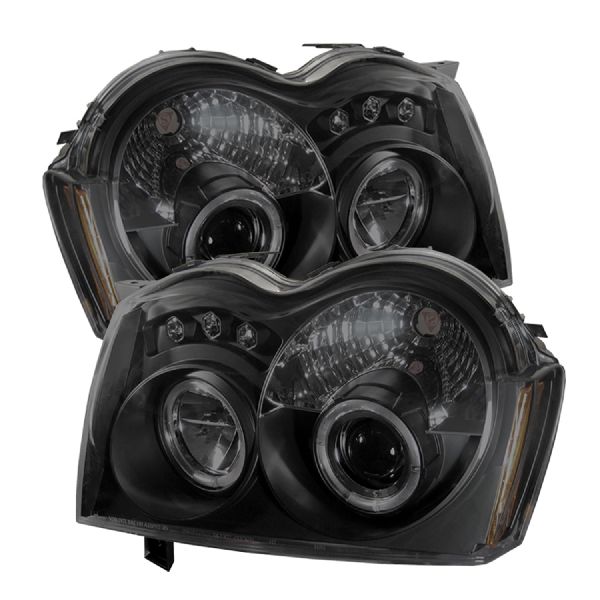 2005-2007 Jeep Grand Cherokee Headlight Set (Spyder)