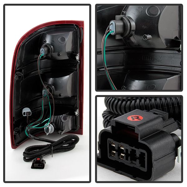 2007-2014 GMC Sierra 2500 HD Tail Light Set (Spyder)