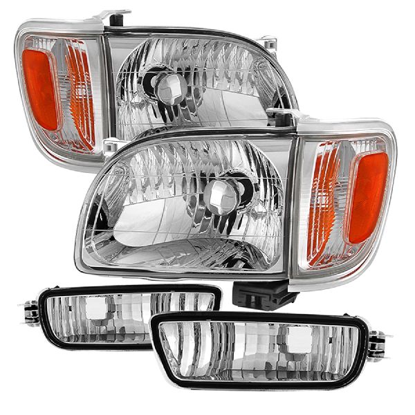 2001-2004 Toyota Tacoma Headlight Set (Spyder)