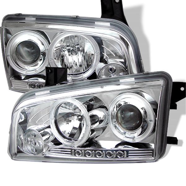 2006-2010 Dodge Charger Headlight Set (Spyder)