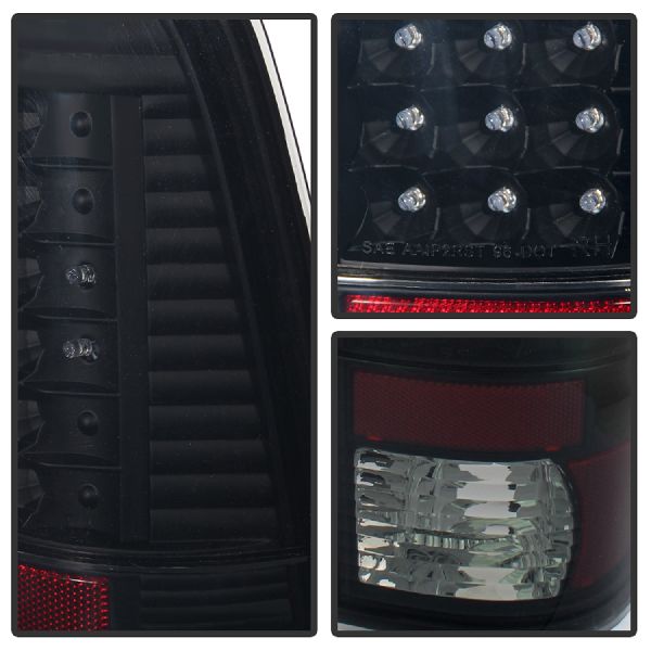 1999-2007 Ford F-550 Super Duty Tail Light Set (Spyder)