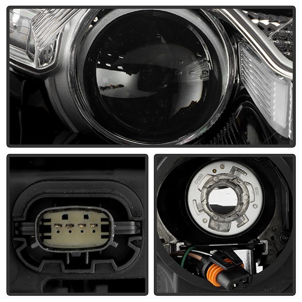 2014-2016 Jeep Grand Cherokee Headlight Set (Spyder)