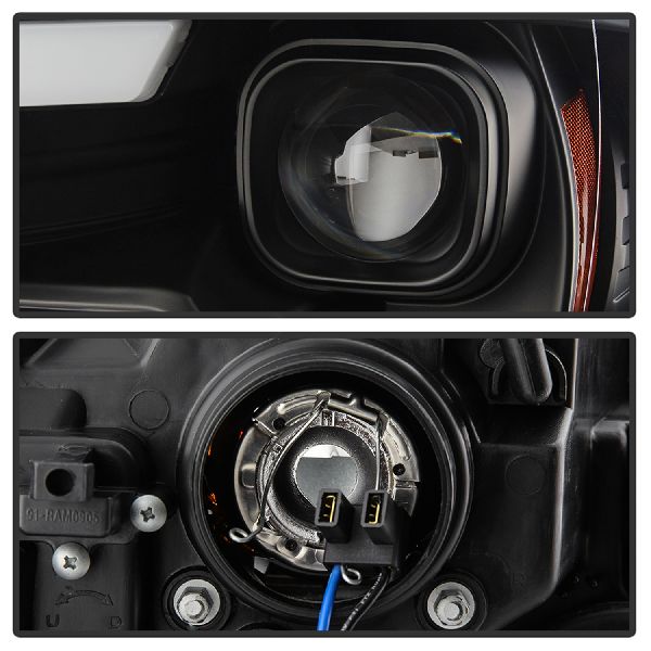 2011-2018 Ram 1500 Headlight Set (Spyder)