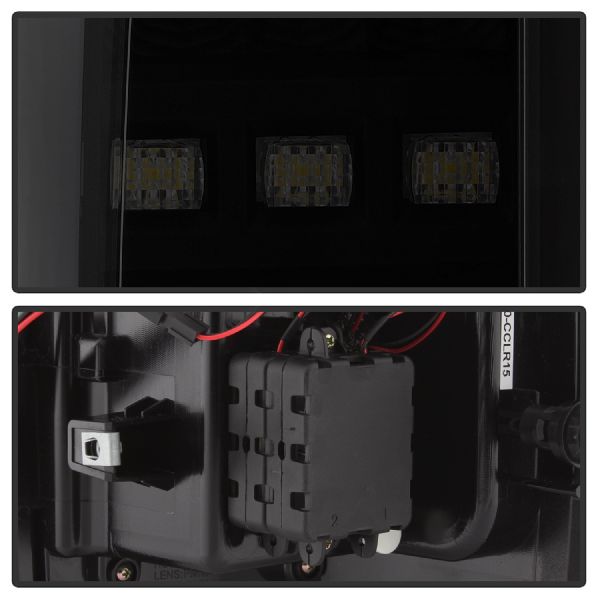 2015-2019 GMC Canyon Tail Light Set (Spyder)