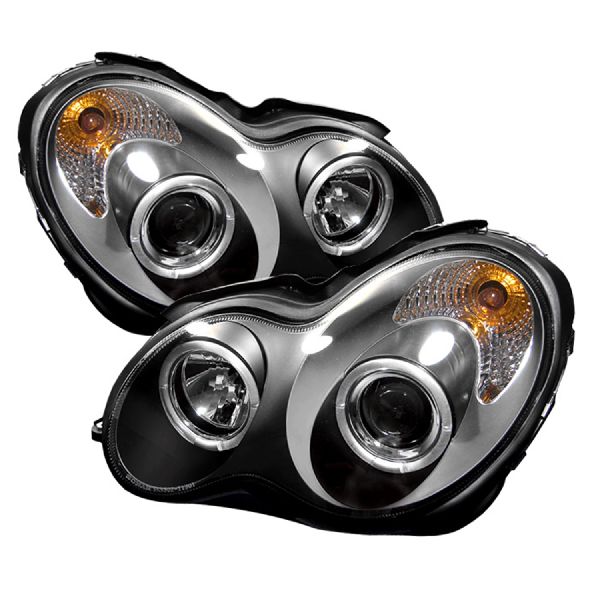 2001-2005 Mercedes-Benz C240 Headlight Set (Spyder)