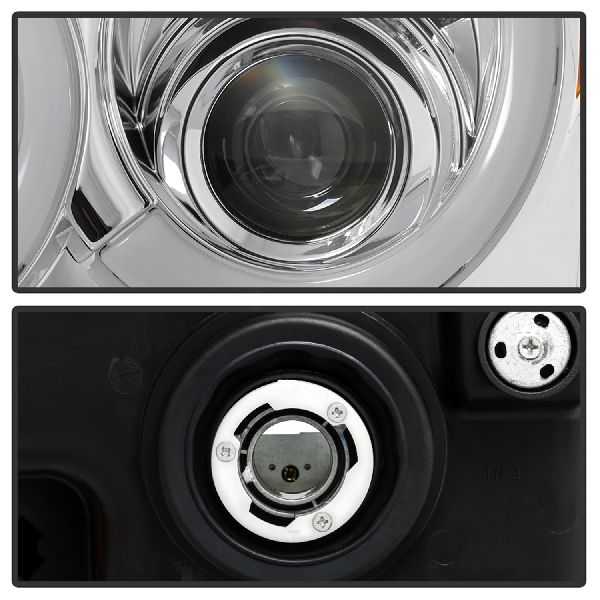 2005-2007 Jeep Grand Cherokee Headlight Set (Spyder)