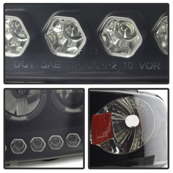 1997-2003 Ford F-150 Headlight Set (Spyder)