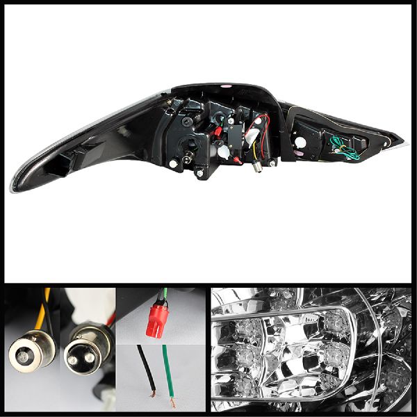 2011-2013 Hyundai Elantra Tail Light Set (Spyder)