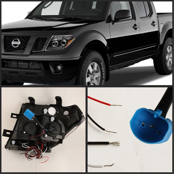2005-2008 Nissan Frontier Headlight Set (Spyder)