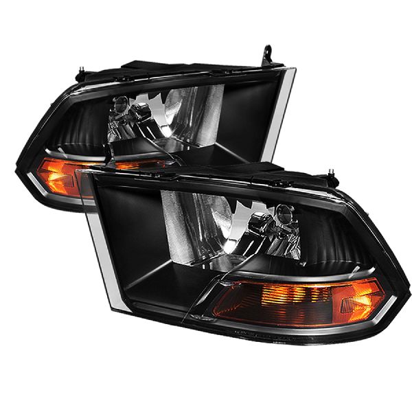 2011-2012 Ram 1500 Headlight Set (Spyder)