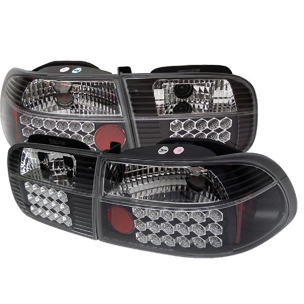1992-1995 Honda Civic Tail Light Set (Spyder)