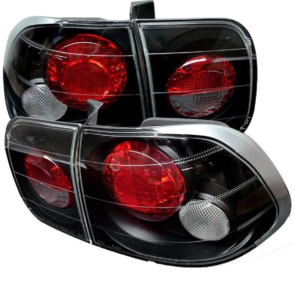 1996-1998 Honda Civic Tail Light Set (Spyder)