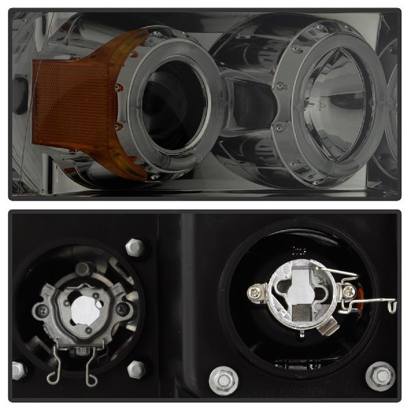 2002-2005 Dodge Ram 1500 Headlight Set (Spyder)