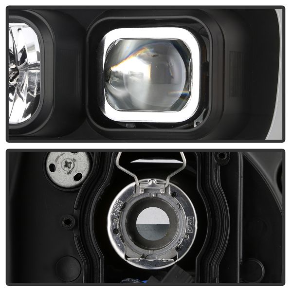 2007-2013 Chevrolet Avalanche Headlight Set (Spyder)