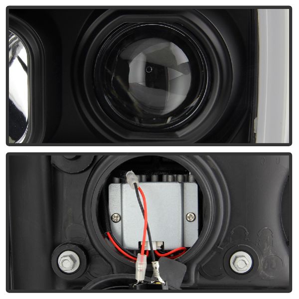 2007-2013 GMC Sierra 2500 HD Headlight Set (Spyder)