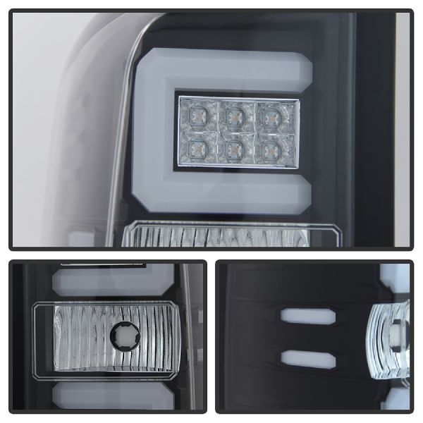 2015-2019 GMC Sierra 2500 HD Tail Light Set (Spyder)