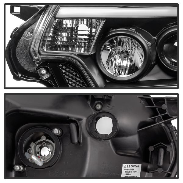 2012-2015 Toyota Tacoma Headlight Set (Spyder)