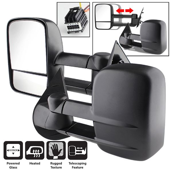 2007-2013 Chevrolet Suburban 2500 Door Mirror Set (Spyder)