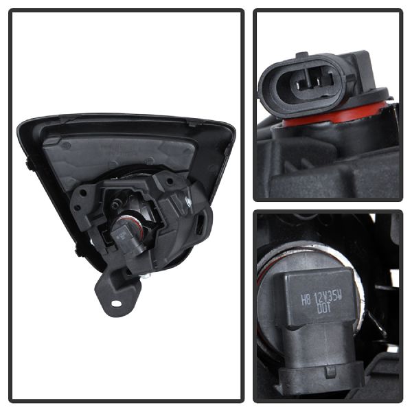 2013-2015 Mazda CX-5 Fog Light Assembly (Spyder)