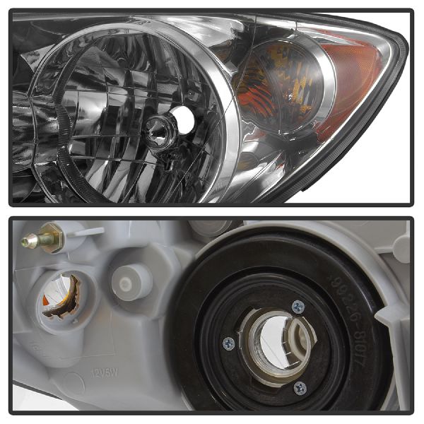 2005-2006 Toyota Camry Headlight Set (Spyder)