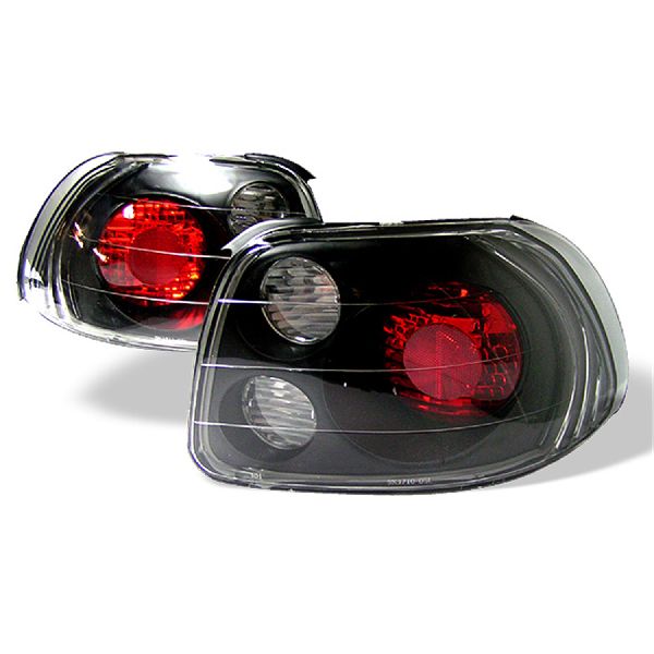 1993-1997 Honda Civic del Sol Tail Light Set (Spyder)