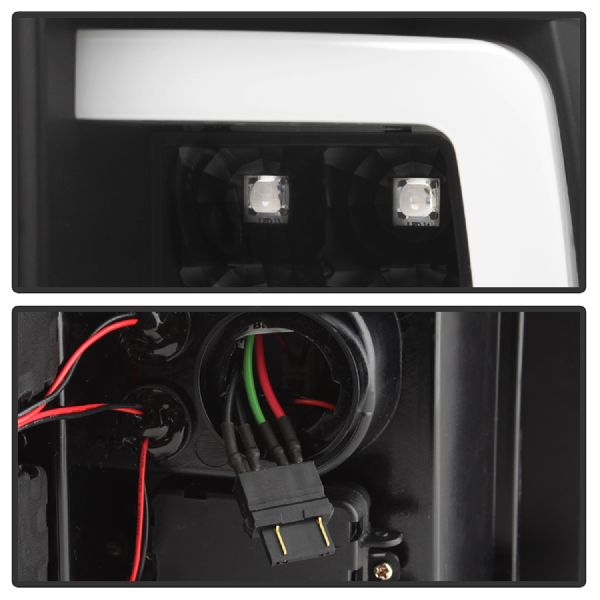 2007-2013 Chevrolet Silverado 1500 Tail Light Set (Spyder)