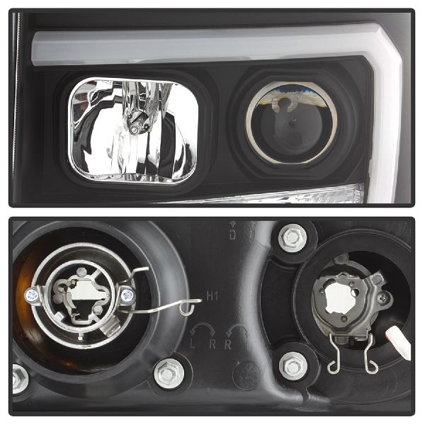 2007-2013 GMC Sierra 2500 HD Headlight Set (Spyder)